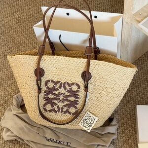 LOEWE Fashion 50x30x25cm straw bag